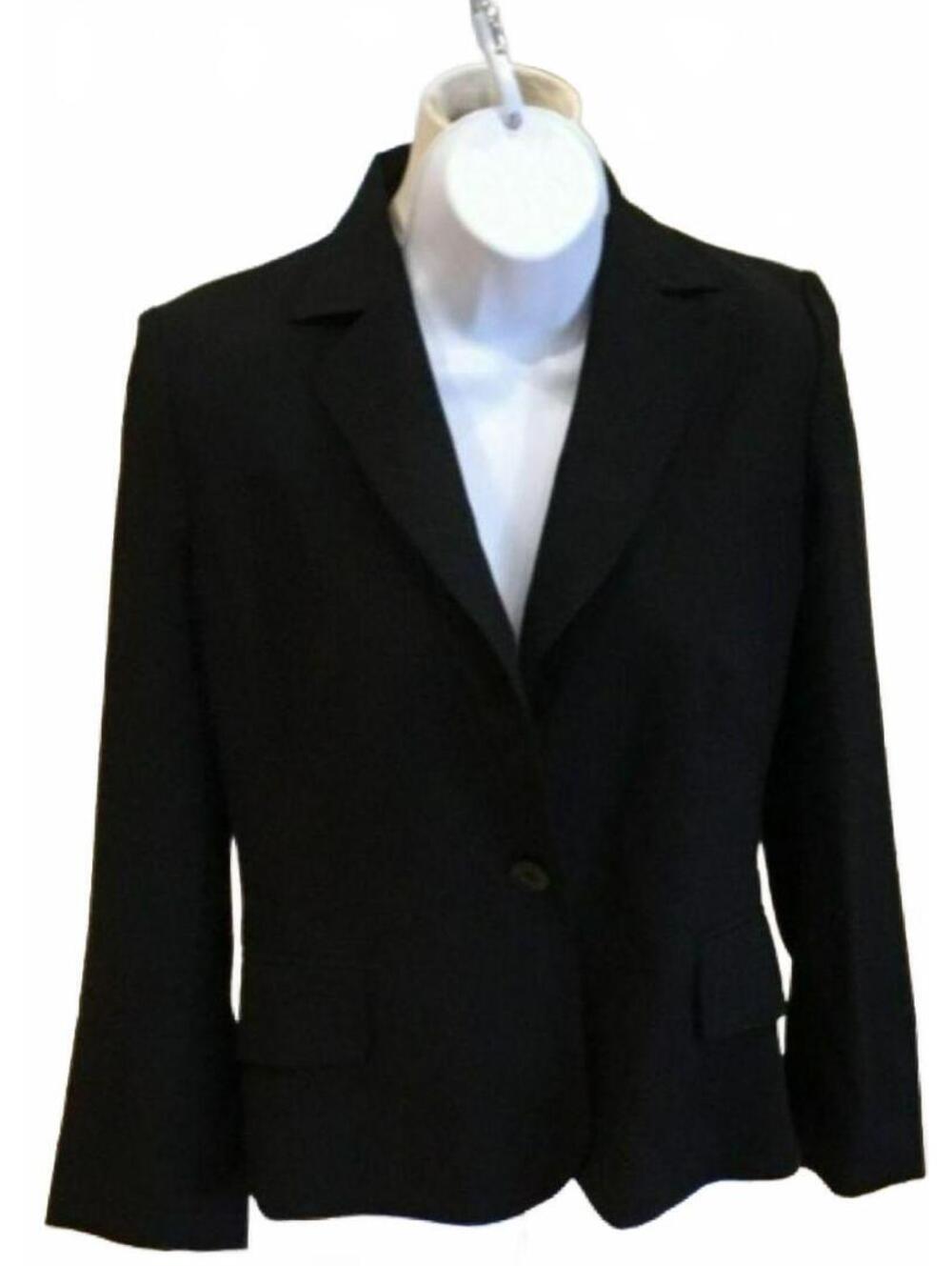 BNWT Vintage Y2K Valentino Roma Women's Black Blazer / Jacket W/ Bow Sz 14 XL 50